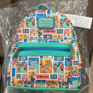 Disney Parks Loungefly Mickey & Friends Play in the Park Backpack
